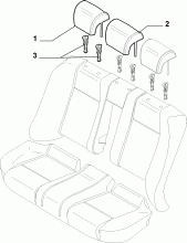 70613/00 REAR SEAT