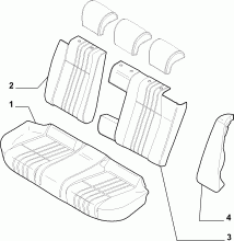 70615/01 REAR SEAT LINING