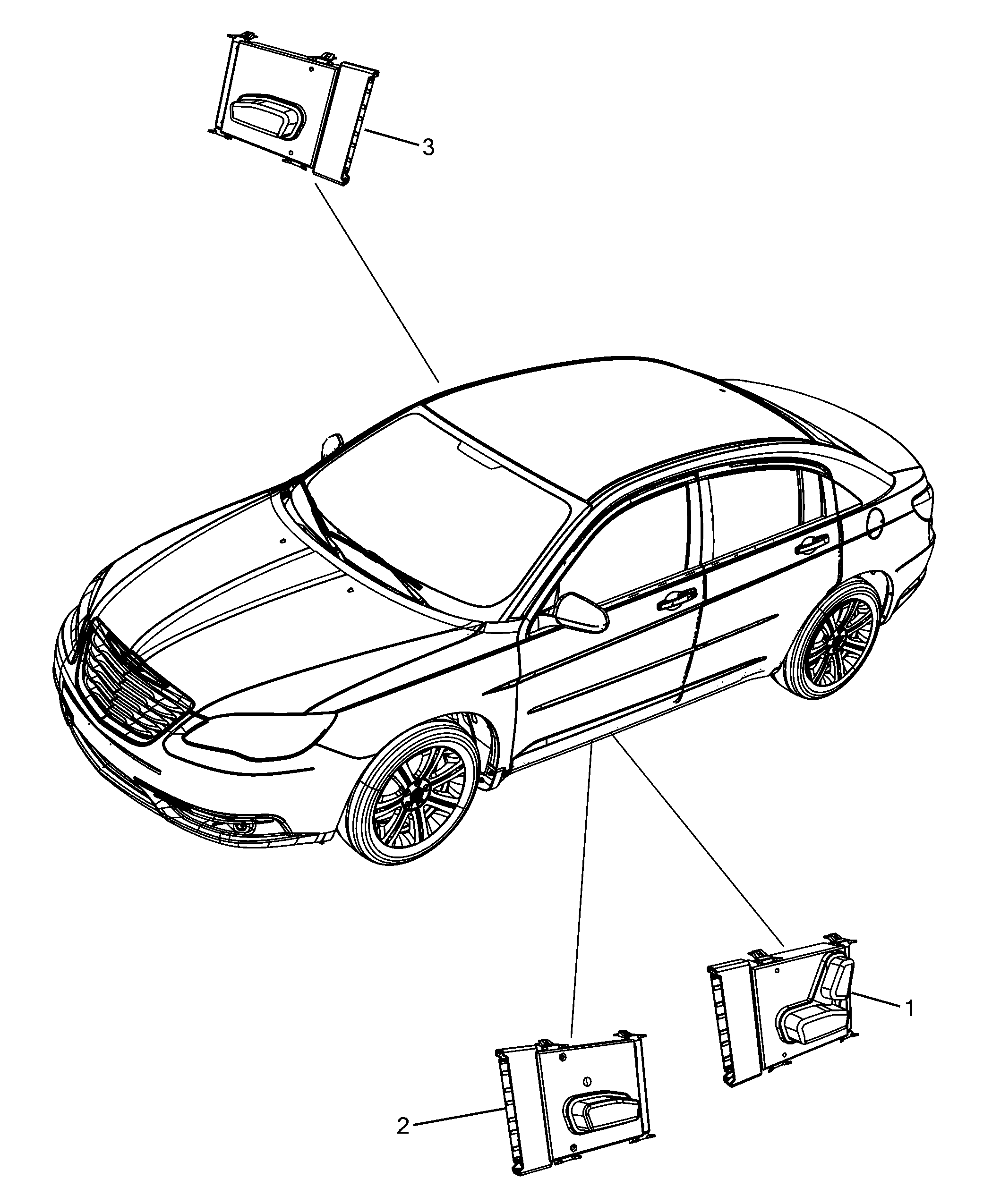 70601-030 FRONT SEAT ADJUSTMENT DEVICES