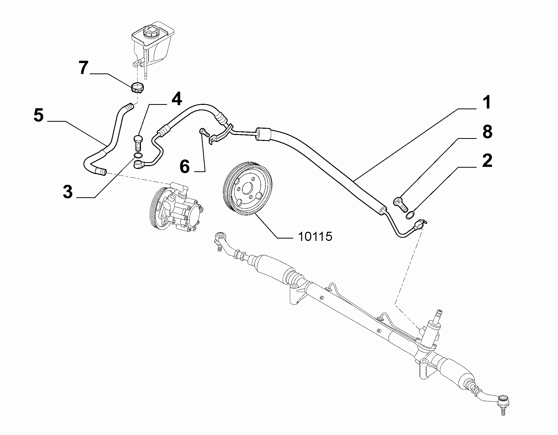 41207-020 FEEDER PIPE