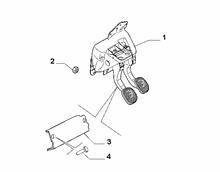 33101-010 RUDDER BAR