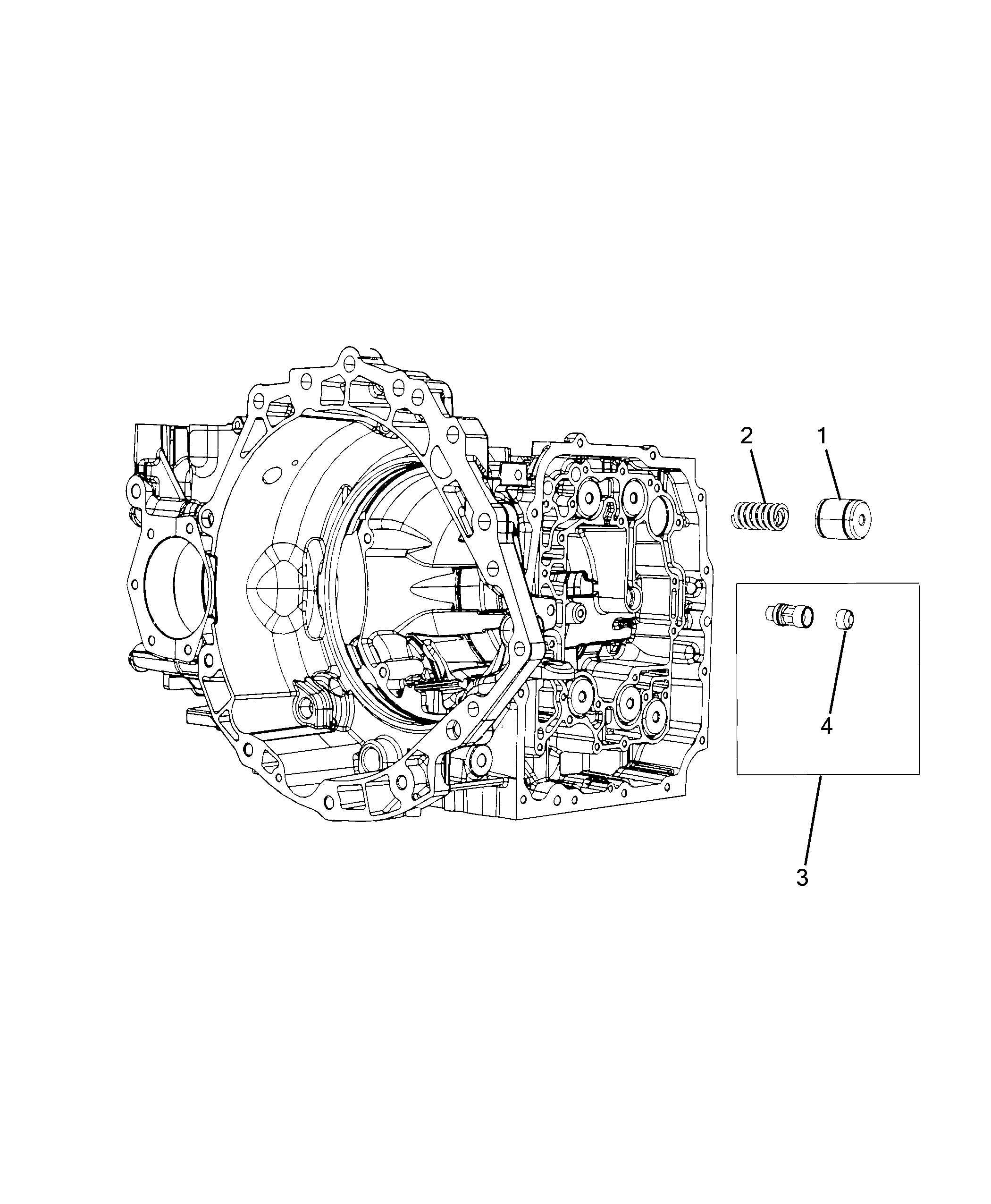 21201-100 AUTOMATIC TRANSMISSION VALVE UNIT