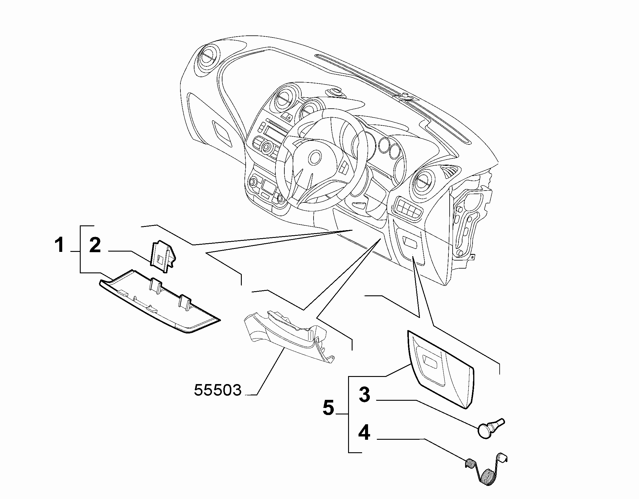 70502-050 BOOT LID COVERS
