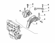10002-020 GEARBOX INLET SCREW ANCHOR SUSPENSION