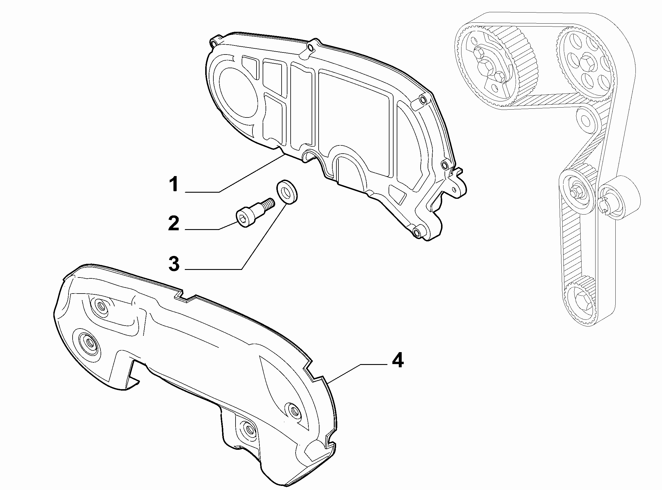 10106-020 CAMSHAFT COVER