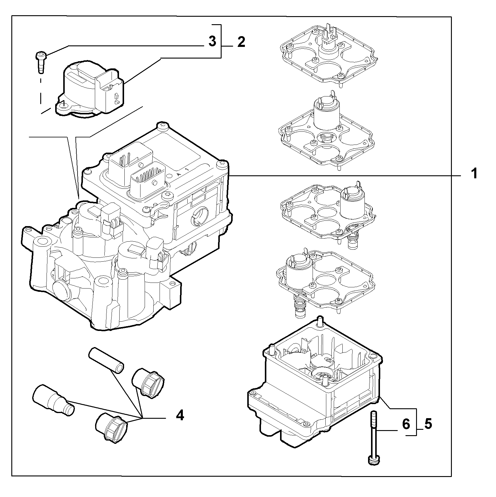 21200-070 GEARBOX CONTROL MODULE, ACTUATOR