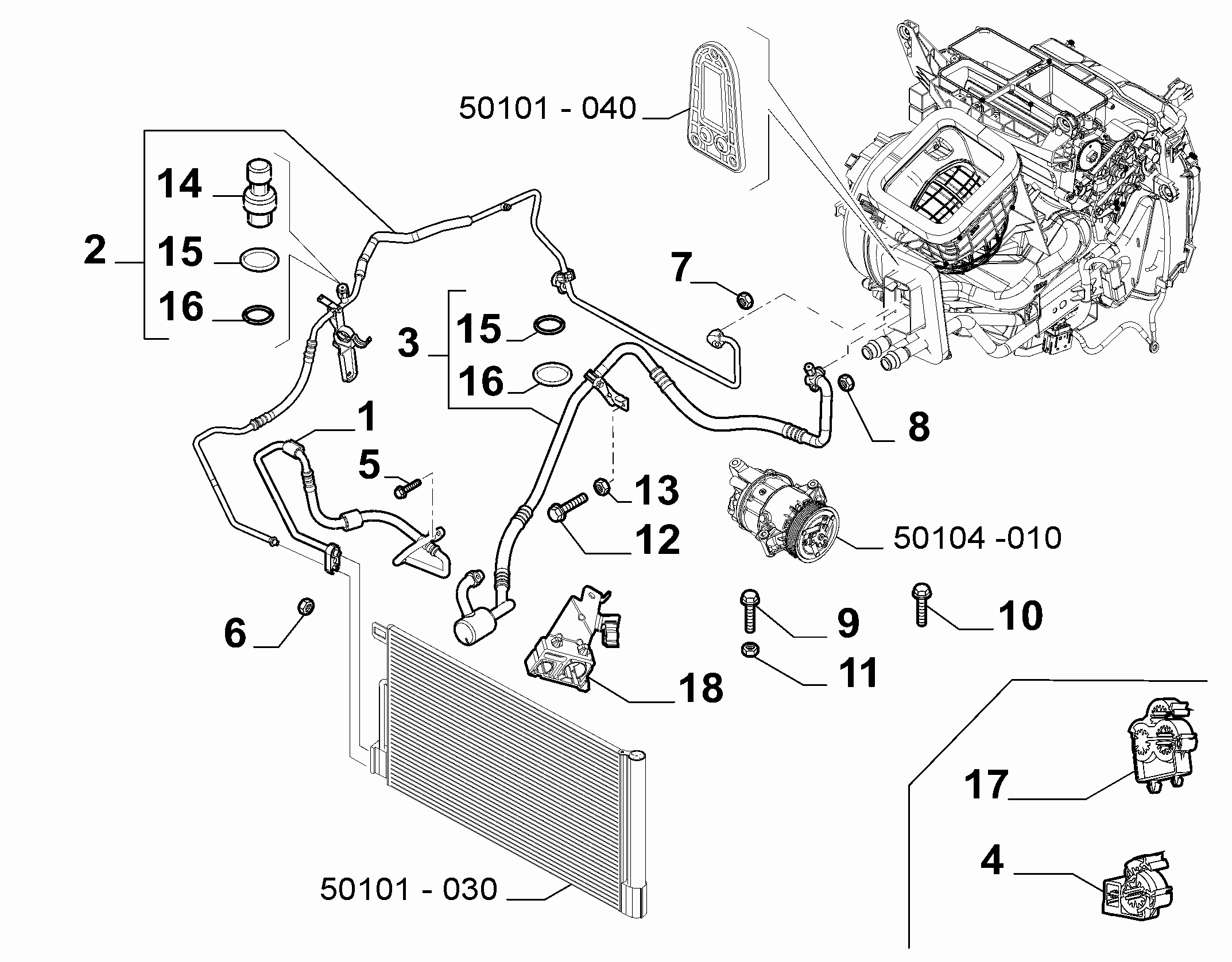 50101-050 FLUID PIPING