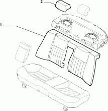 70615/00 REAR SEAT LINING