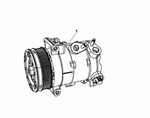 50104-010 КОМПРЕССОР КОНДИЦИОНЕРА 
