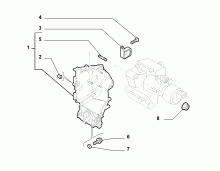 10226-015 ENGINE PUMP SUPPORTS