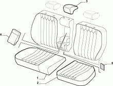 70615/02 REAR SEAT LINING