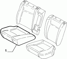 70615/02 REAR SEAT LINING