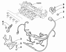 10226-040 ENGINE HARNESS AND SUPPORTS