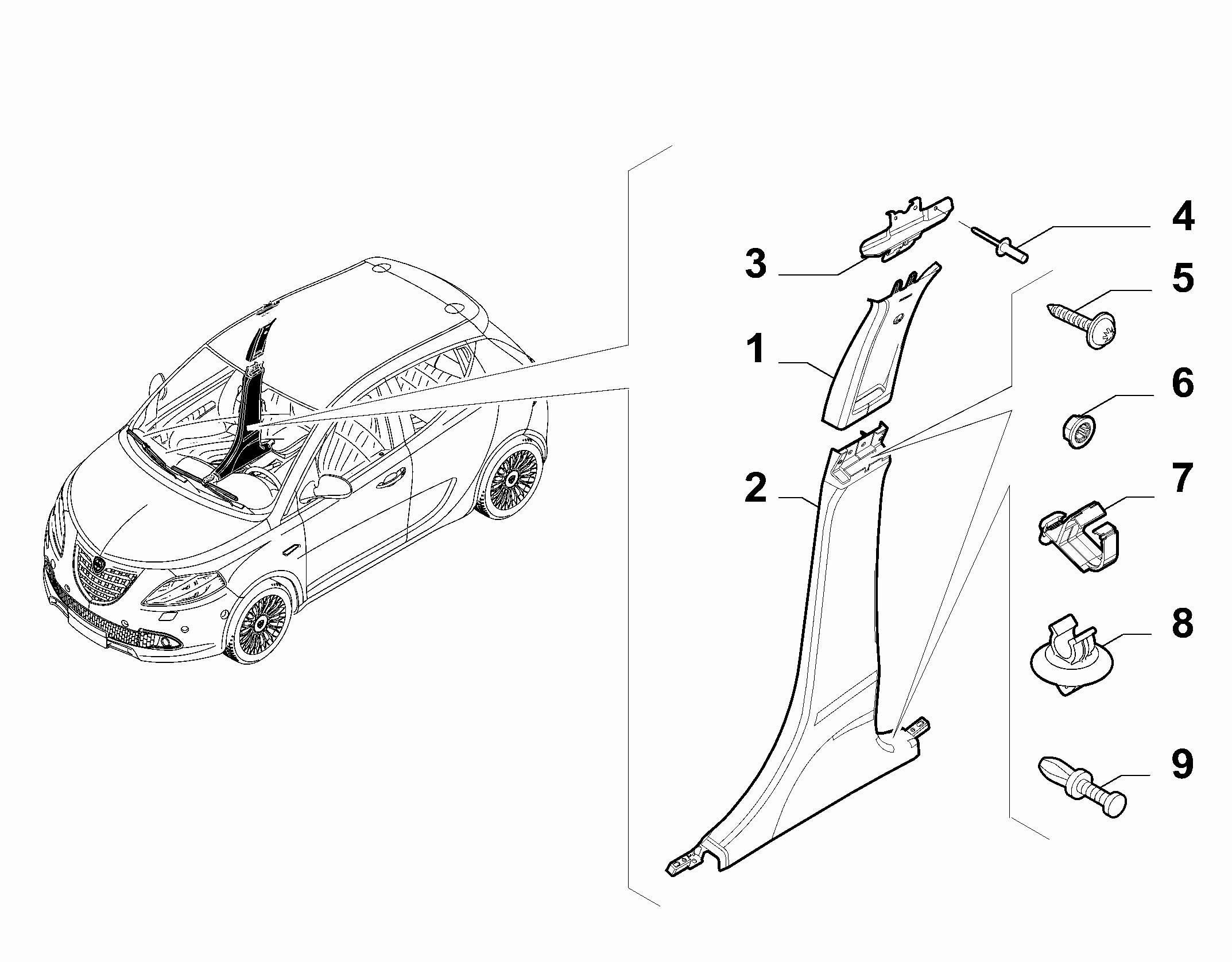 70523-030 INTERNAL CENTRAL LININGS