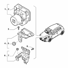 33102-030 MODULE CONTROL ABS