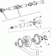 24301/00 ТРАНСМ. МЕЖДУ КПП И МОСТОМ