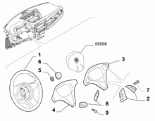 41201-010 STEERING WHEEL