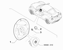 41201-010 STEERING WHEEL