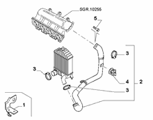 10247-020 COOLER PIPING SUCTION DUCT