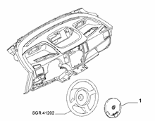 55508-010 DRIVERS AIRBAG
