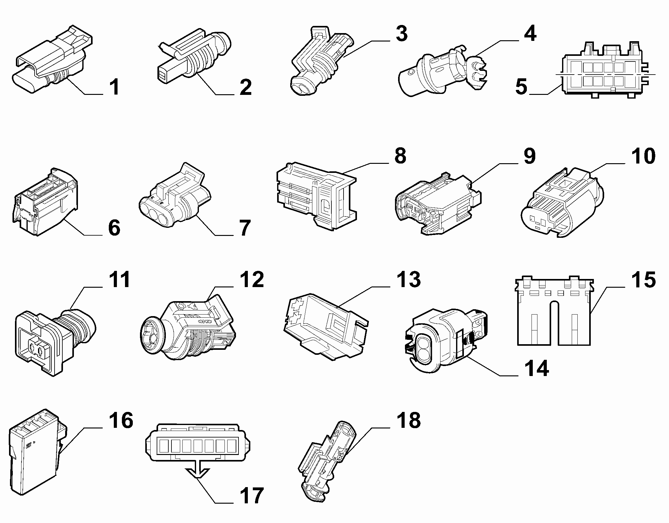 55528-010 CABLE ASSEMBLY CONNECTORS