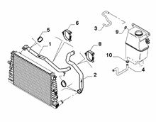 10401-030 RADIATOR PIPING