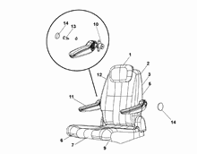 70615-010 REAR SEAT LINING 