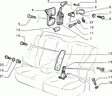 70613/02 REAR SEAT