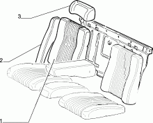 70615/04 REAR SEAT LINING