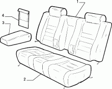 70615/01 REAR SEAT LINING