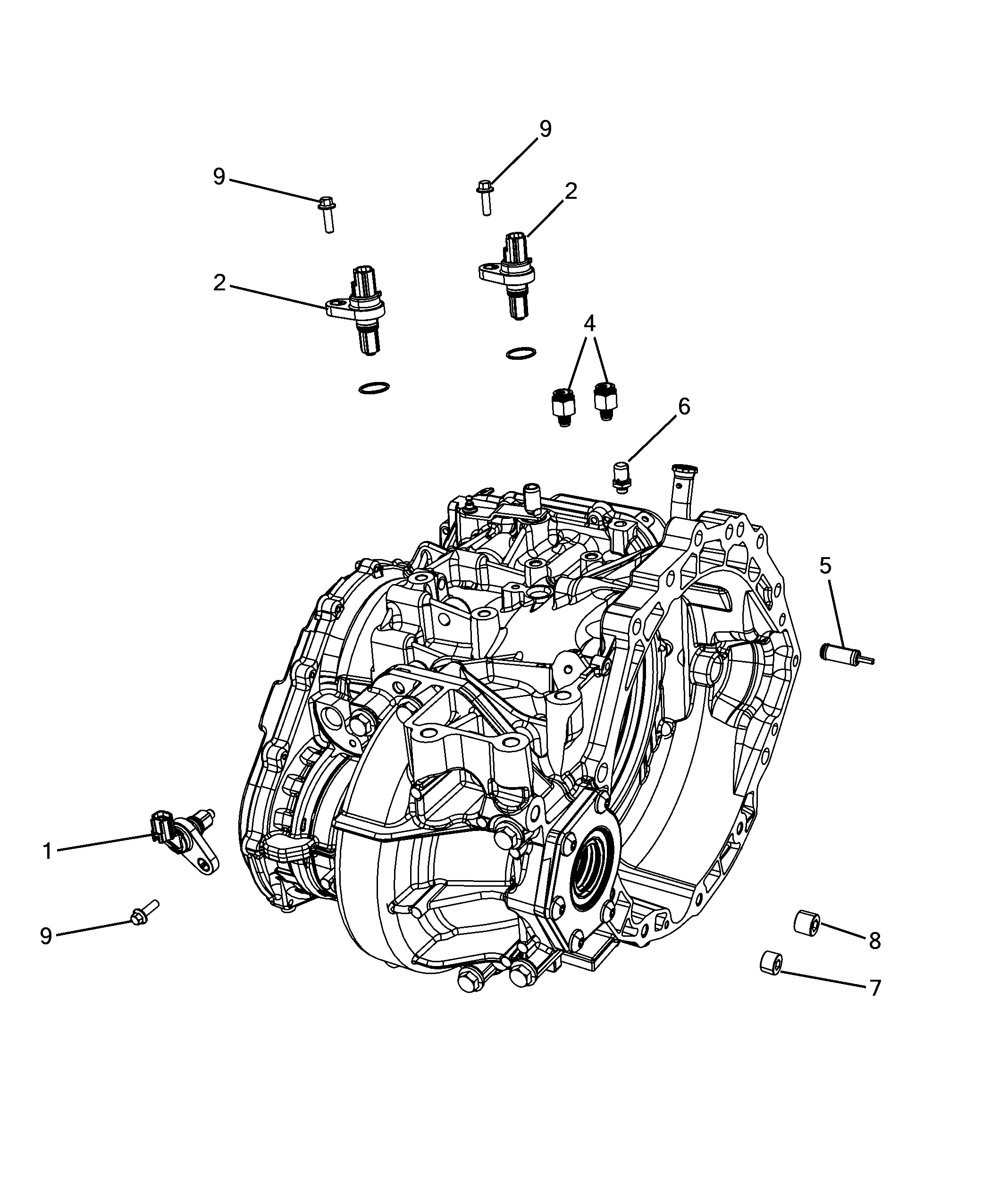 21201-070 AUTOMATIC TRANSMISSION SENSORS AND GASKETS