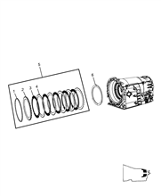 21201-080 AUTOMATIC TRANSMISSION INNER CLUTCH UNIT