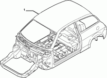 70001/00 СВАРНОЙ КУЗОВ 