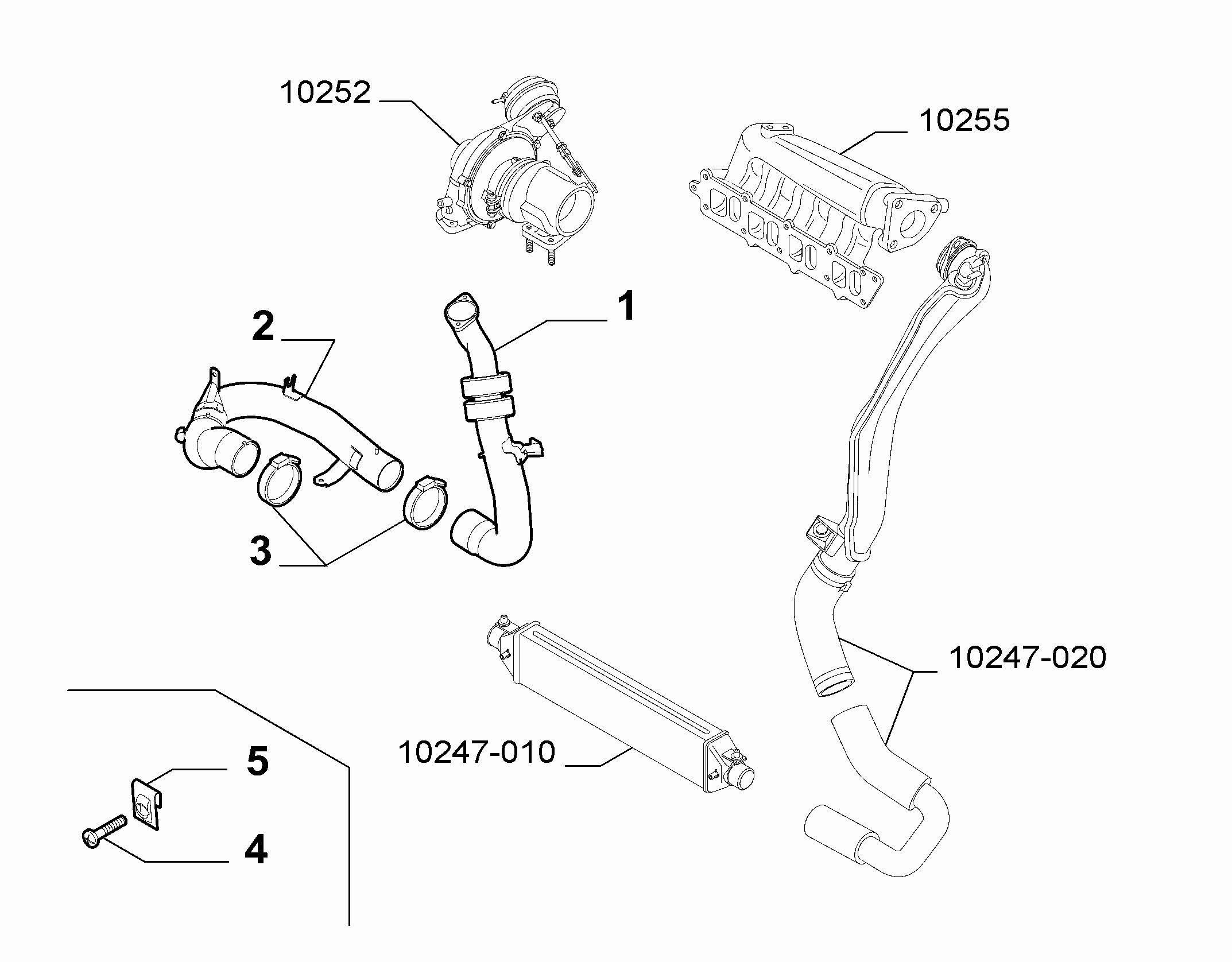 10247-030 TURBINE COOLER PIPING