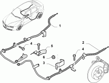 33135-020 HANDBRAKE HARNESS