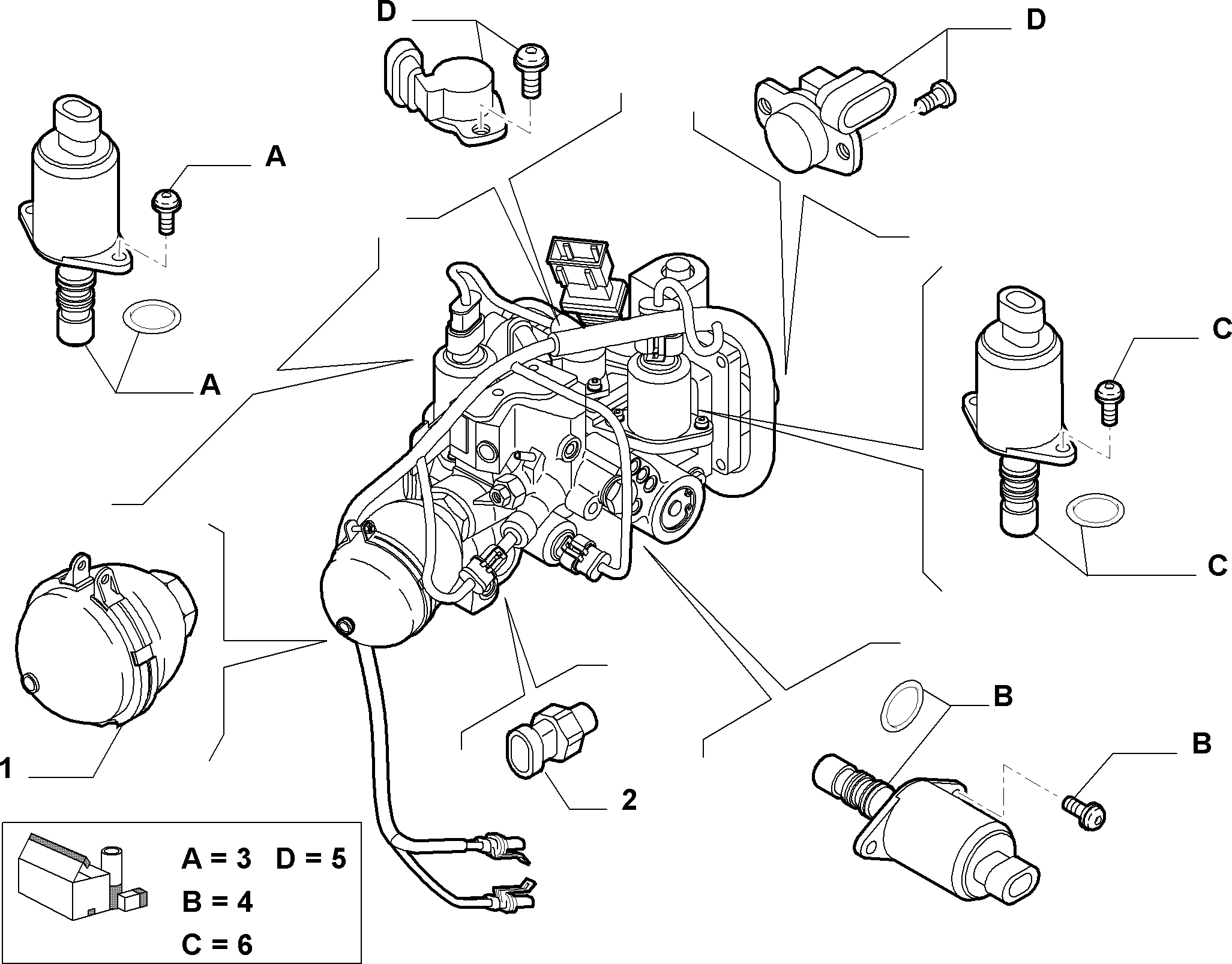 21200-080 TRANSMISSION CONTROL MODULE, VALVE UNIT AND SENSORS