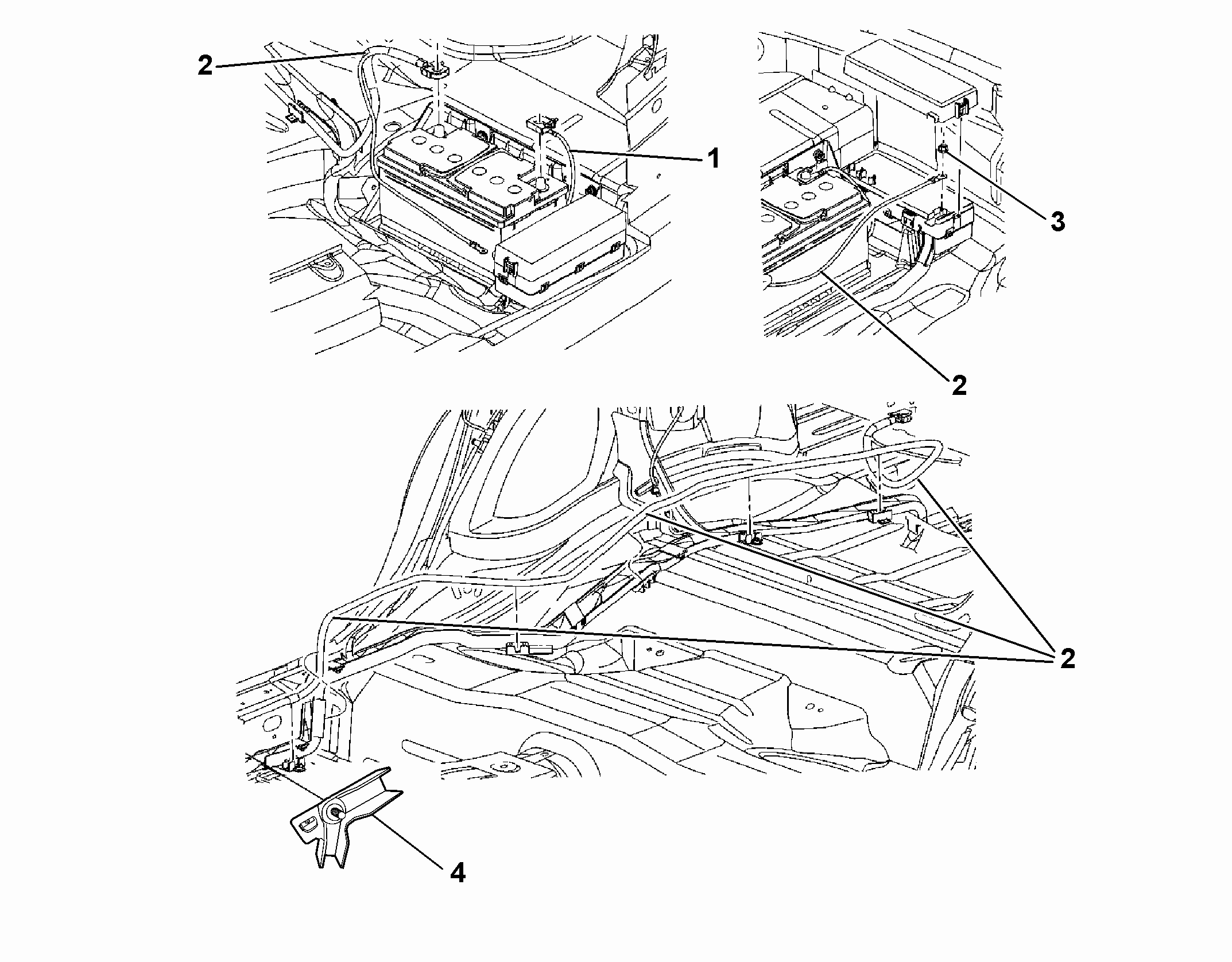 55300-040 BATTERY HARNESS