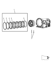 21201-080 AUTOMATIC TRANSMISSION INNER CLUTCH UNIT