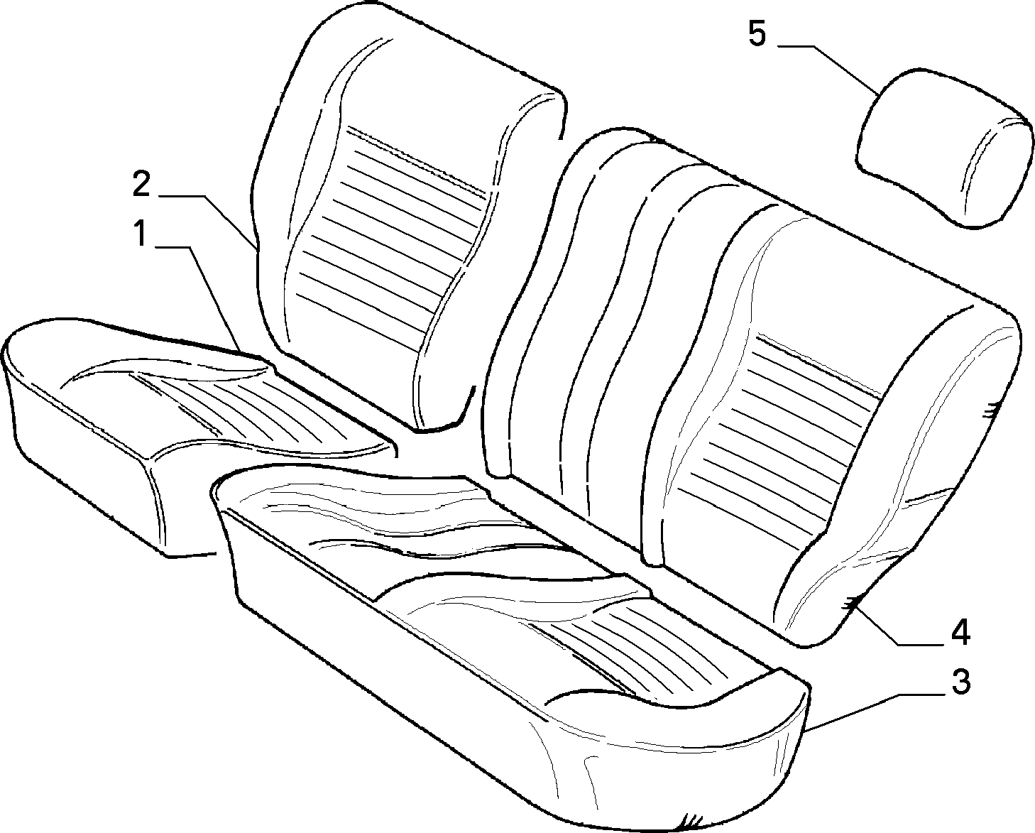 70615/02 REAR SEAT LINING
