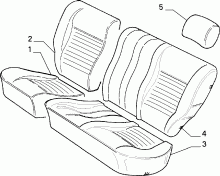 70615/02 REAR SEAT LINING