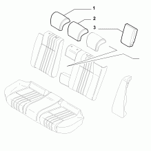 70615/04 REAR SEAT LINING