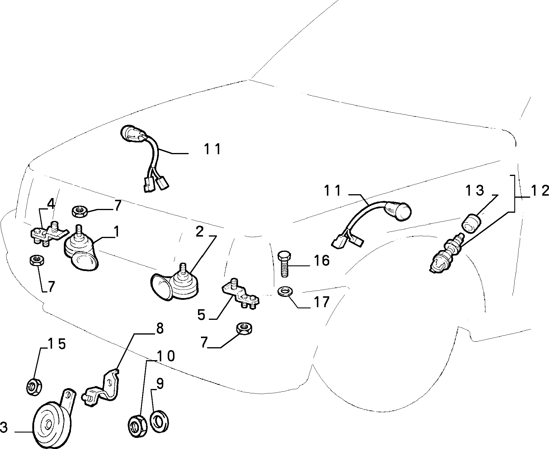 55501/00 ПРЕДУПРЕД. И МАНЕВР. СИГНАЛИЗАЦИЯ 