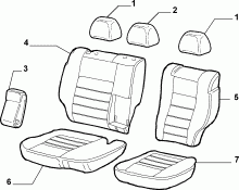 70615/01 REAR SEAT LINING