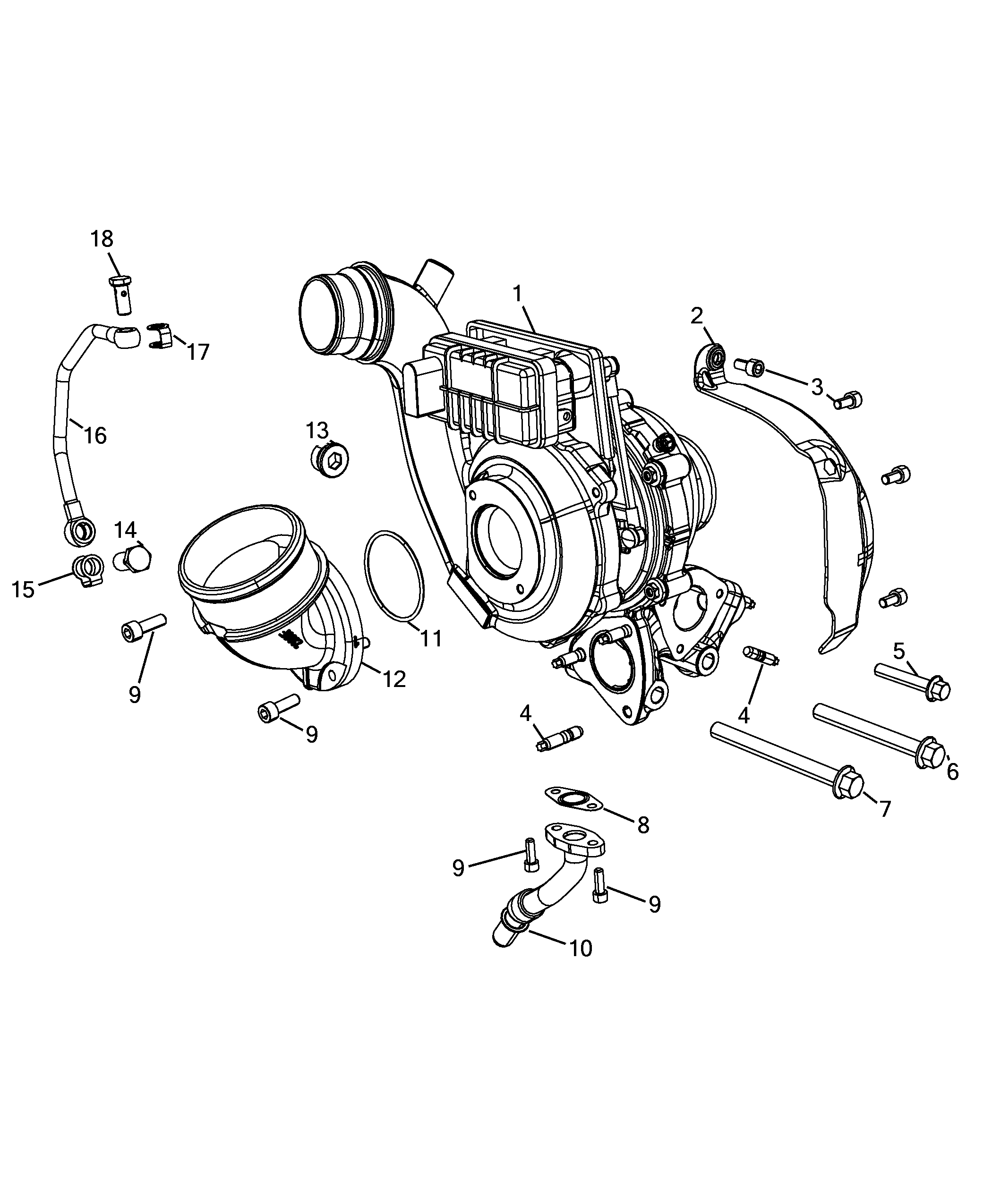 10252-010 TURBOCOMPRESSOR AND PRECATALYSER