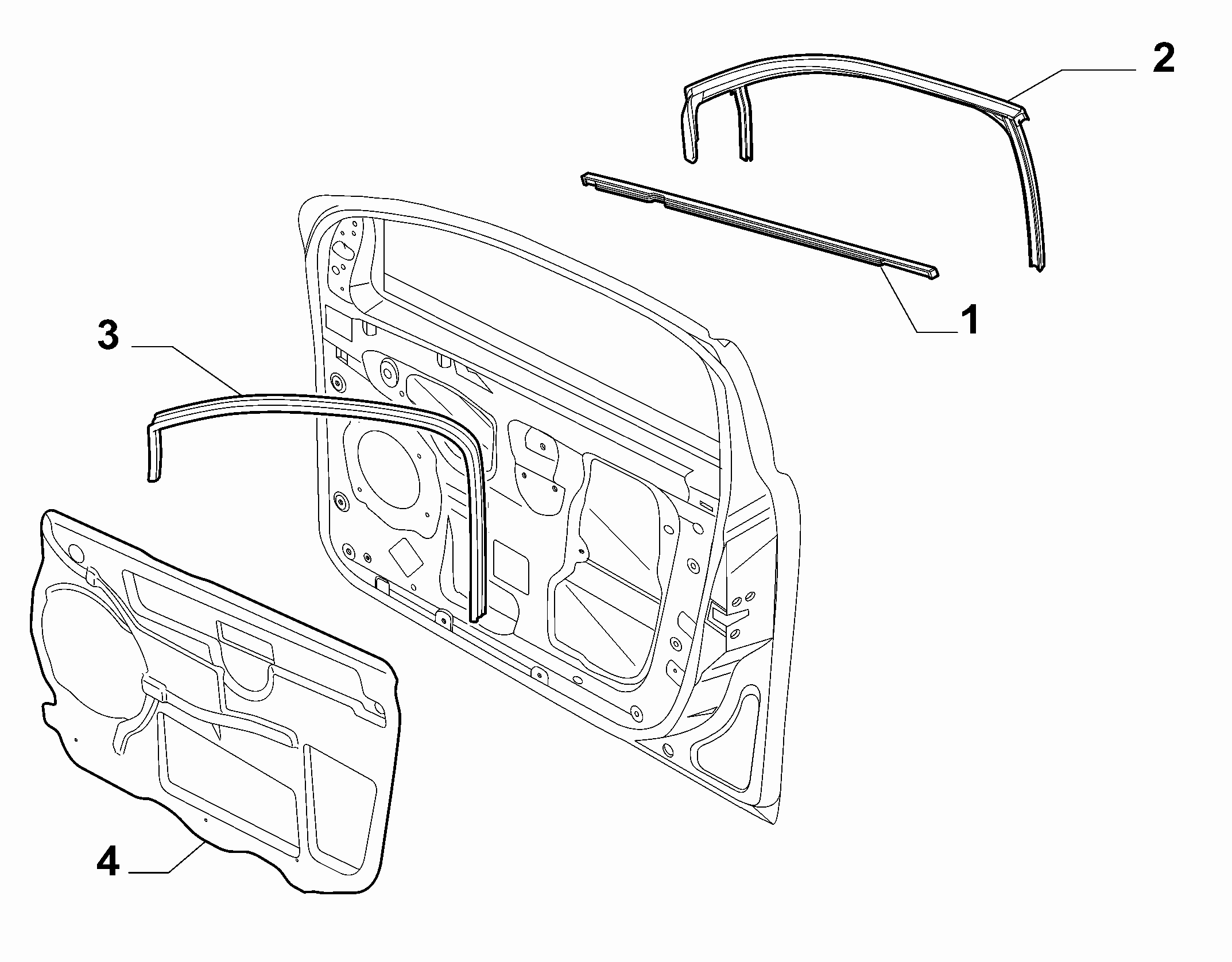 70129-070 FRONT DOOR TRIM