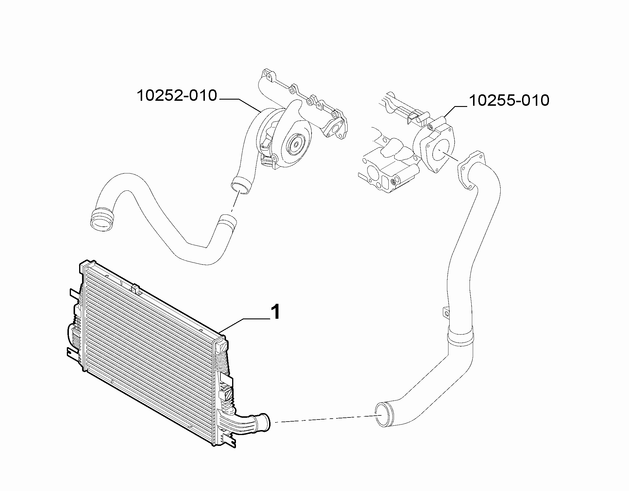 10247-010 HEAT EXCHANGER 