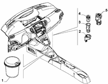 70504-030 ASHTRAY AND ACCESSORIES