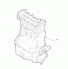 10000-010 SEMI-COMPLETE ENGINE