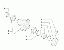 21220-010 GEARING AND HALF CRANKSHAFT