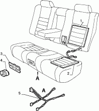 70613/00 REAR SEAT